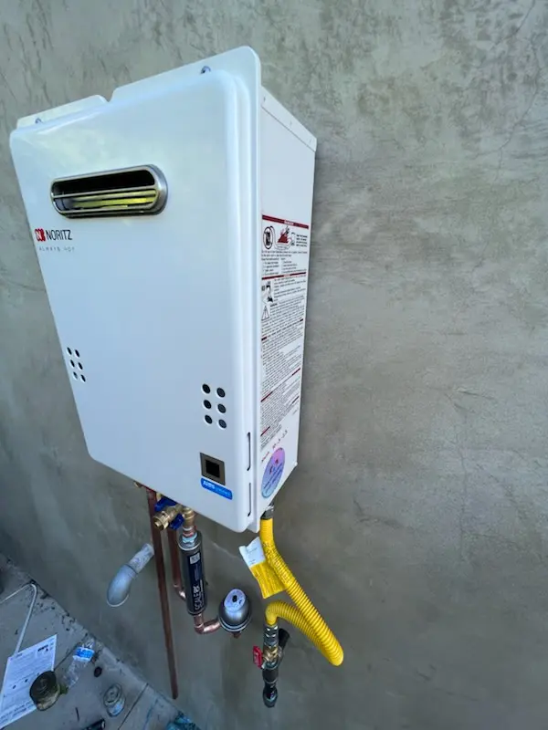 Tankless water heater installation for Ortonville homes